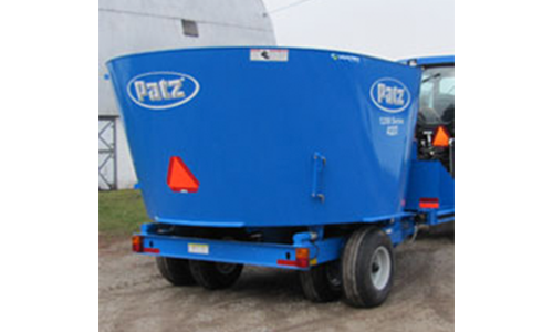 PATZ 1200 SERIES TRAILER VERTICAL COMPOST MIXERS - Rew Motors
