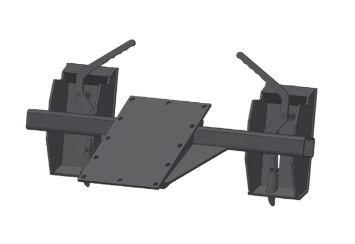 Titan Attachments 17" X 9.25" Skid Steer Latch Box Weld-On - Foto 8